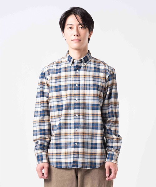 Levi's(リーバイス)の「Levi's/リーバイス オーセンティックボタンダウン(シャツ/ブラウス・メンズ・ブルー・XL/S/M/L)」の1枚目の写真