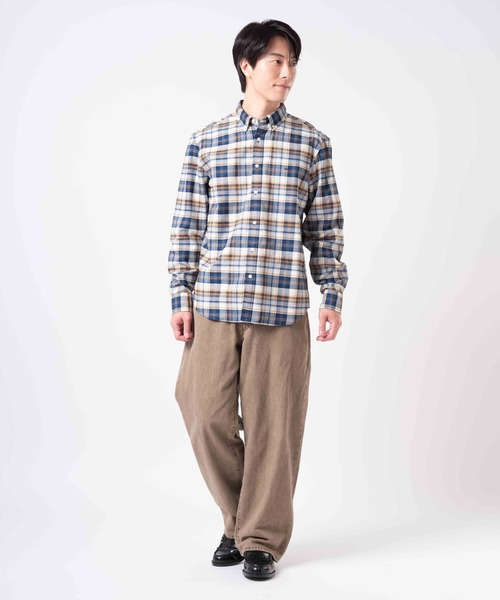 Levi's(リーバイス)の「Levi's/リーバイス オーセンティックボタンダウン(シャツ/ブラウス・メンズ・ブルー・XL/S/M/L)」の4枚目の写真