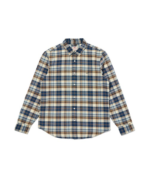 Levi's(リーバイス)の「Levi's/リーバイス オーセンティックボタンダウン(シャツ/ブラウス・メンズ・ブルー・XL/S/M/L)」の6枚目の写真