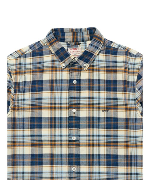 Levi's(リーバイス)の「Levi's/リーバイス オーセンティックボタンダウン(シャツ/ブラウス・メンズ・ブルー・XL/S/M/L)」の8枚目の写真