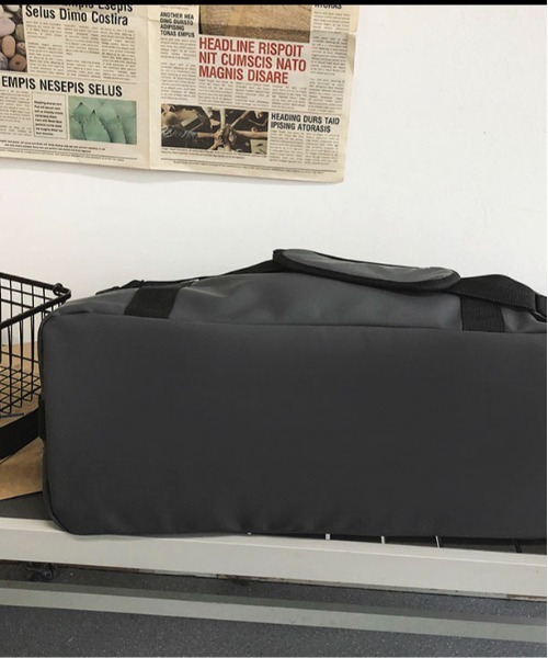 SHEPP(シープ)の「【大容量/A4対応】トラベル ビッグボストン ショルダーバッグ(ショルダーバッグ・レディース・グレー/ブラック/カーキ・F)」の6枚目の写真