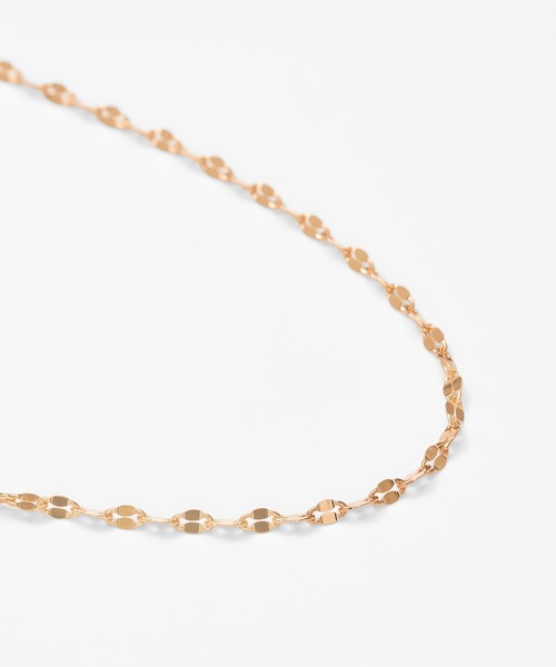 シルバー925 フラワー エクレア チェーン 40㎝（ネックレス）｜Jewel