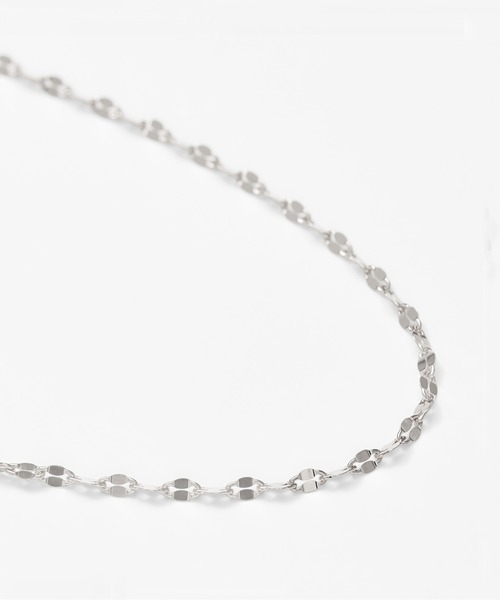 シルバー925 フラワー エクレア チェーン 40㎝（ネックレス）｜Jewel