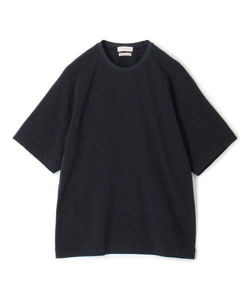 TOMORROWLAND (トゥモローランド)の「コンパクトジャージー ハーフスリーブカットソー(Tシャツ/カットソー・メンズ・グリーン/ホワイト/ネイビー/ベージュ・M/S/L)」の4枚目の写真