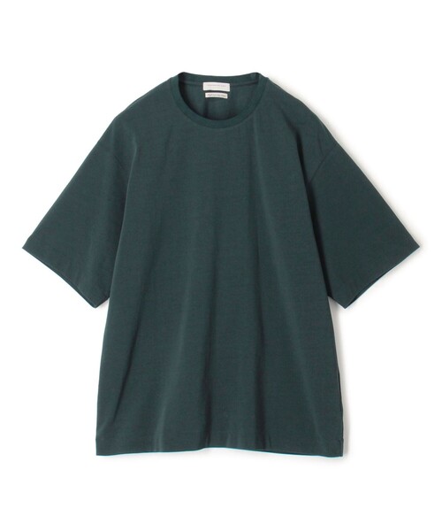 TOMORROWLAND (トゥモローランド)の「コンパクトジャージー ハーフスリーブカットソー(Tシャツ/カットソー・メンズ・グリーン/ホワイト/ネイビー/ベージュ・M/S/L)」の3枚目の写真