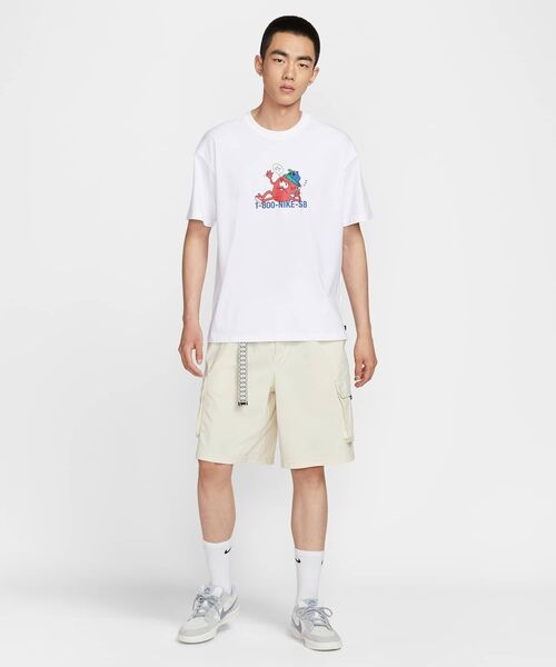 NIKE SB（ナイキエスビー）の「ナイキ SB マックス90 スケートボード Tシャツ / Nike SB Max90 Skate T-Shirt HV1303-100 White（Tシャツ/カットソー・メンズ・ホワイト・L/M/XL/S/2XL）」の6枚目の写真