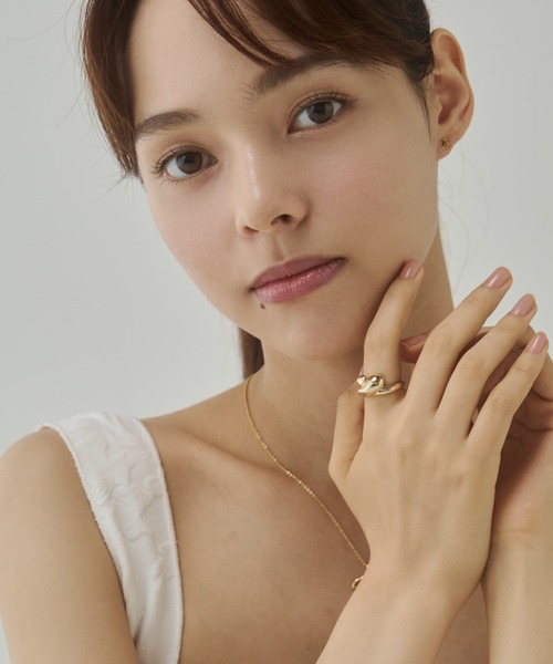 ciite'(シーテ)の「ニュアンスモチーフリング(リング・レディース・ゴールド/シルバー・FREE)」の3枚目の写真