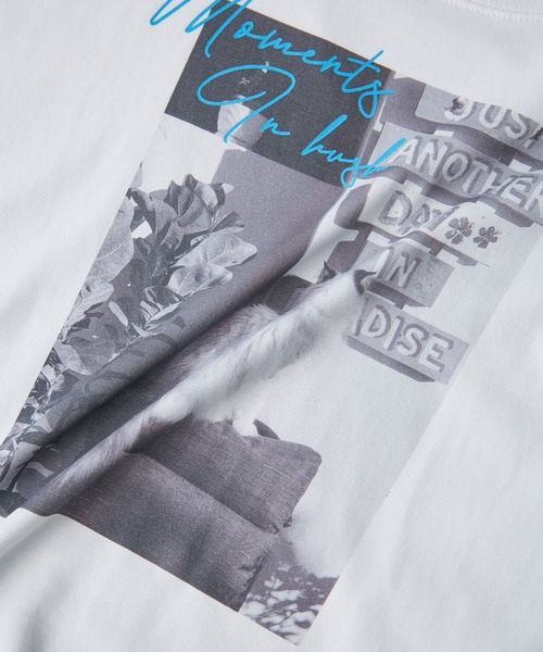VIS(ビス)の「フォト&ロゴアソートTシャツ(Tシャツ/カットソー・レディース・ホワイト/ホワイト系その他/ブラウン系その他2・FREE)」の15枚目の写真