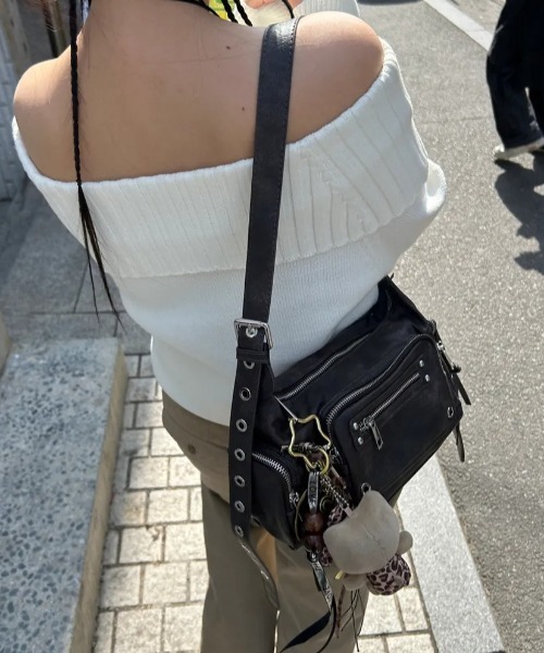 BLACKPURPLE(ブラックパープル)の「【日本未発売/WEB限定】BLACK PURPLE(ブラックパープル)/3WAY 軽量 ショルダー トート クロスバッグ/Marco Bag(ショルダーバッグ・レディース・ベージュ/ブラウン/ピンク/ブラック/グレー・FREE)」の21枚目の写真