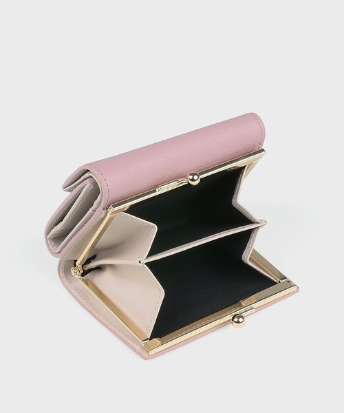 ラブレター がま口3つ折り / 555423 W090（財布）｜Paul Smith