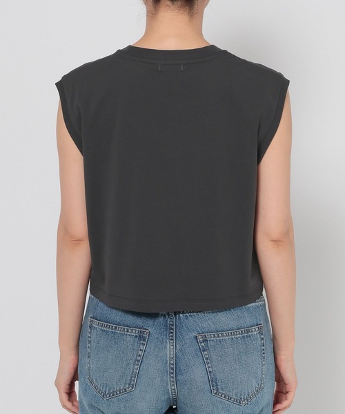 LOWRYS FARM（ローリーズファーム）の「ショートロゴフレンチスリーブ　580984（Tシャツ/カットソー・レディース・チャコールグレー/ベージュ/オフホワイト・FREE）」の20枚目の写真