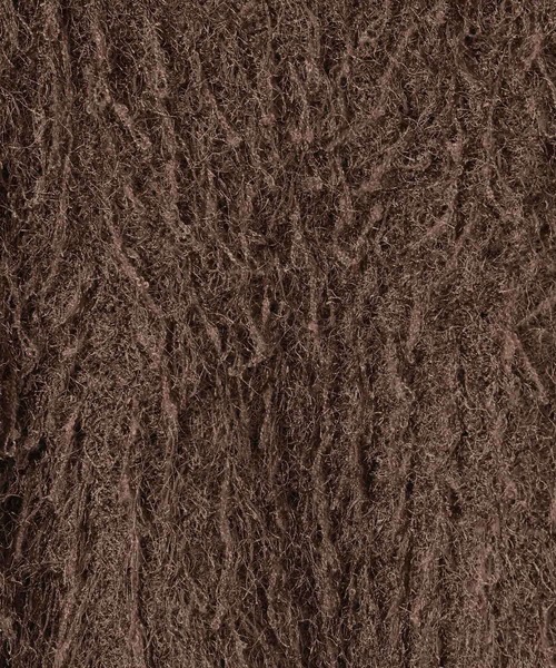 JEANASIS(ジーナシス)の「MIXフリンジヤーンNS/589926(ベスト・レディース・ブラウン/オフホワイト/ブラック・FREE)」の11枚目の写真