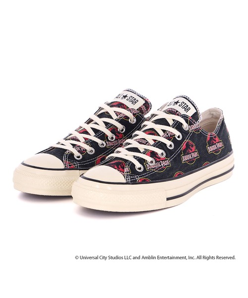 CONVERSE(コンバース)の「【CONVERSE/コンバース】オールスター エイジド LG OX / ジュラシック・パーク/ALL STAR AGED LG OX / JURASSIC PARK(スニーカー・メンズ・ブラック・4inch/4.5inch/5inch/5.5inch/6.5inch/7inch/7.5inch/8inch/8.5inch/9inch)」の1枚目の写真