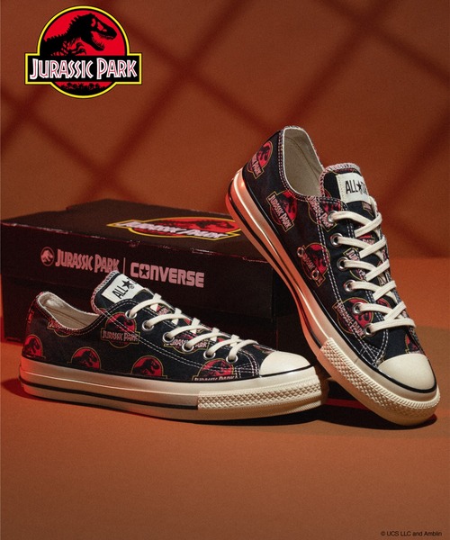 CONVERSE(コンバース)の「【CONVERSE/コンバース】オールスター エイジド LG OX / ジュラシック・パーク/ALL STAR AGED LG OX / JURASSIC PARK(スニーカー・メンズ・ブラック・4inch/4.5inch/5inch/5.5inch/6.5inch/7inch/7.5inch/8inch/8.5inch/9inch)」の2枚目の写真