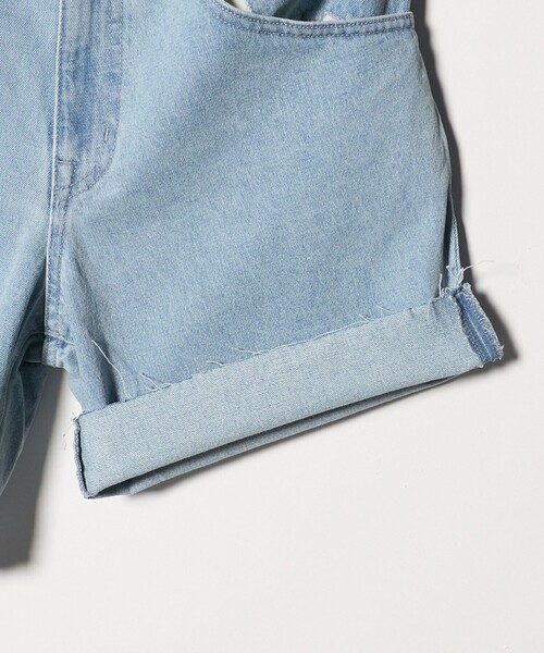 セール】＜ATTISESSION＞ハーフ デニム パンツ/ライトブルー（その他