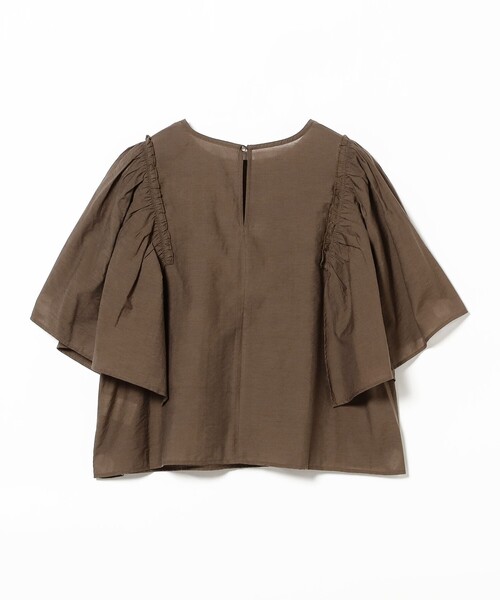 B:MING by BEAMS（ビーミングバイビームス）の「【手洗いOK】コード刺繍 ブラウス（S～M）（シャツ/ブラウス・レディース・オフホワイト/パープル系その他5/ブラウン・SMALL/MEDIUM）」の21枚目の写真