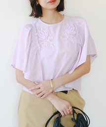 B:MING by BEAMS | 【手洗いOK】コード刺繍 ブラウス（S～M）(シャツ/ブラウス)