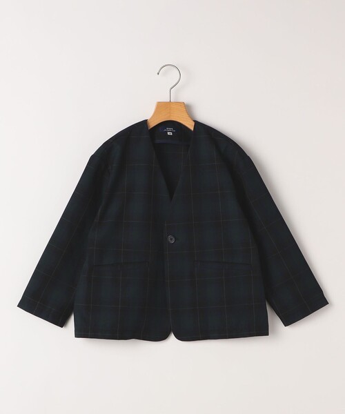 SHIPS KIDS:140～160cm / 50th ANNIV セレモニー チェック ノー