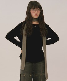velours long sleeve tops / ベロアロングスリーブトップス
