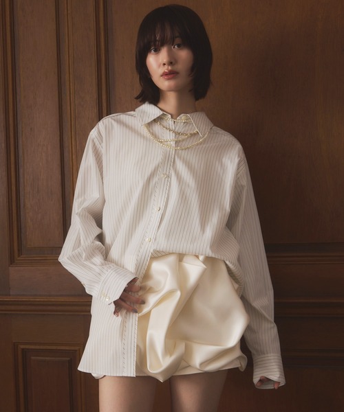 eimy ドレープバルーンミニスカート ドレープバルーンミニスカート（スカート）｜EIMY ISTOIRE（エイミー