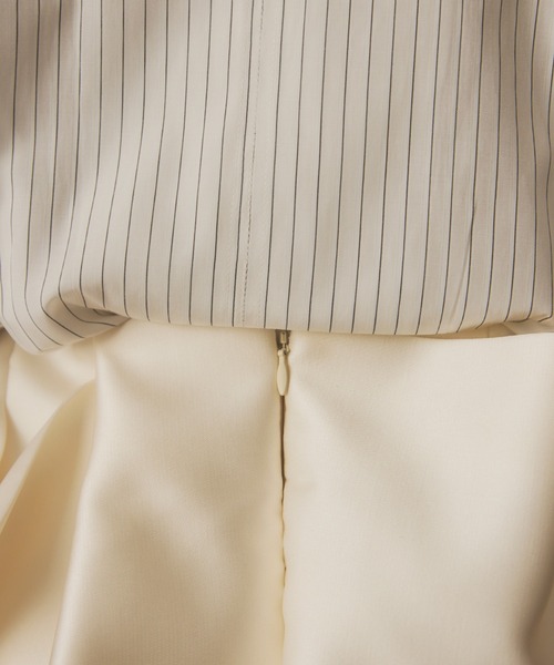 EIMY ISTOIRE（エイミーイストワール）の「ドレープバルーンミニスカート（スカート・レディース・ホワイト/ブラック・S/M）」の13枚目の写真