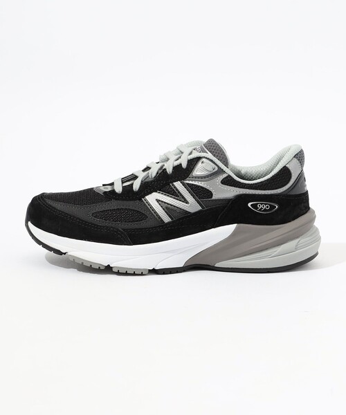 NEW BALANCE(ニューバランス)の「New Balance 990/V6 スニーカー(スニーカー・レディース・ブラック系その他/グレー系その他・24/23.5/23/24.5/25)」の4枚目の写真