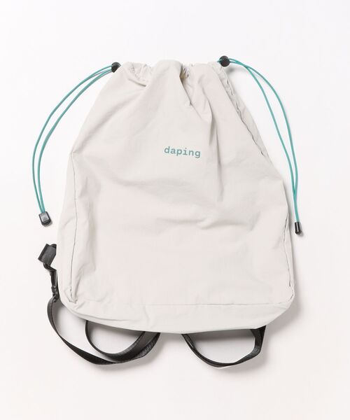 WEGO(ウィゴー)の「WEGO/カラーロゴナップサック(内ポケット付き)(バックパック/リュック・レディース・グレー/ピンク・FREE)」の20枚目の写真