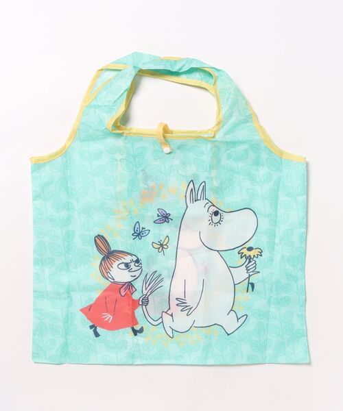 MOOMIN(ムーミン)の「【 MOOMIN 】 くるくるショッピングバッグA 25S8(エコバッグ/サブバッグ・レディース・ライトブルー/ネイビー/ラベンダー/レッド・FREE)」の1枚目の写真