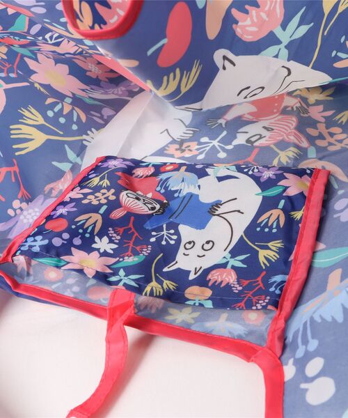 MOOMIN(ムーミン)の「【 MOOMIN 】 くるくるショッピングバッグA 25S8(エコバッグ/サブバッグ・レディース・ライトブルー/ネイビー/ラベンダー/レッド・FREE)」の5枚目の写真