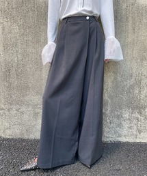 AIC. | アシンメトリーラップワイドパンツ(その他パンツ)