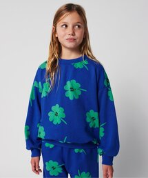 BOBO CHOSES（ボボショーズ）の「総柄Lucky Cloverトレーナー【キッズ】（スウェット）」