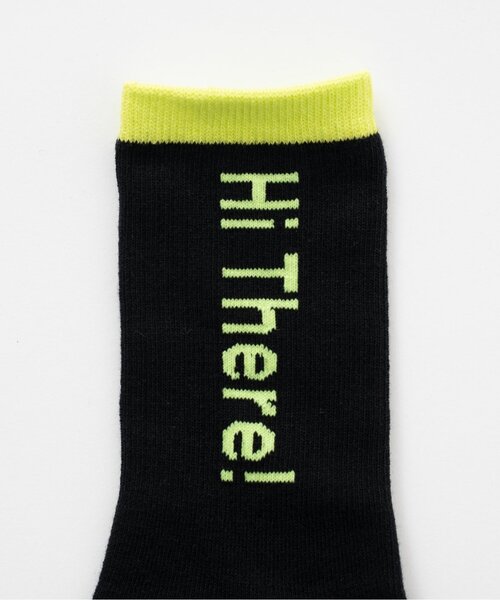 and D. petit main(アンドディープティマイン)の「【365D.】バイカラーロゴソックス/靴下(ソックス/靴下・キッズ・レッド/グレー/ブラック/ホワイト/キャメル/ターコイズブルー・S/M/L)」の9枚目の写真