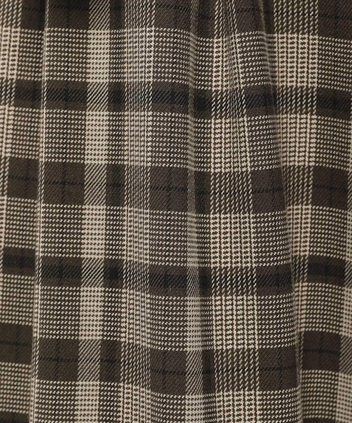 ツイルチェックタックパンツ（その他パンツ）｜niko and