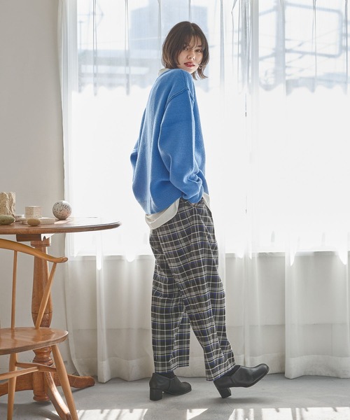 もあ様 ご確認用 新品 niko and  サラサラリネンレーヨンタックパンツ