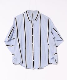 LAGLAIA（ラグライア）の「【】フレアストライプシャツR（シャツ/ブラウス）」