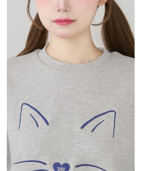 MEOWルーズスウェットプルオーバー（その他トップス）｜Darich