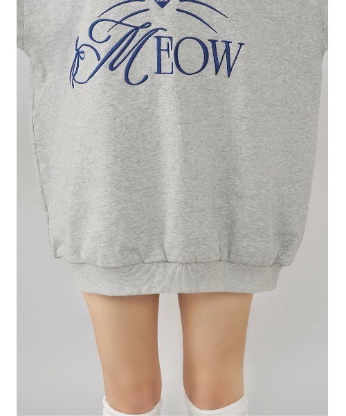 1回着用　ほぼ未使用　ダーリッチ darich MEOWルーズスウェット MEOWルーズスウェットプルオーバー（その他トップス）｜Darich