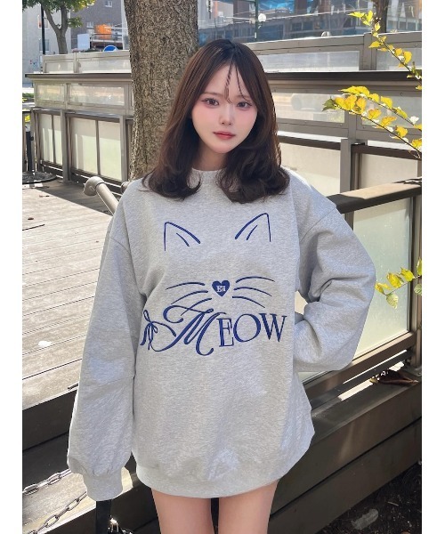 Darich MEOWルーズスウェットプルオーバー MEOWルーズスウェットプルオーバー（その他トップス）｜Darich