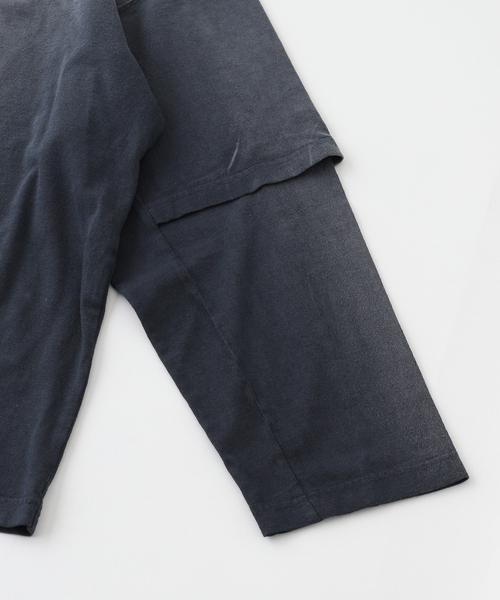 DAIRIKU(ダイリク)の「DAIRIKU / ダイリク "PARADOX"Emboidery Swithing Tee(Tシャツ/カットソー・メンズ・ブルー系その他/ブラック・LARGE/MEDIUM/SMALL)」の5枚目の写真