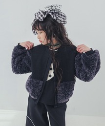 unica（ユニカ）の「もこもこニットカーディガン（カーディガン/ボレロ・キッズ）」