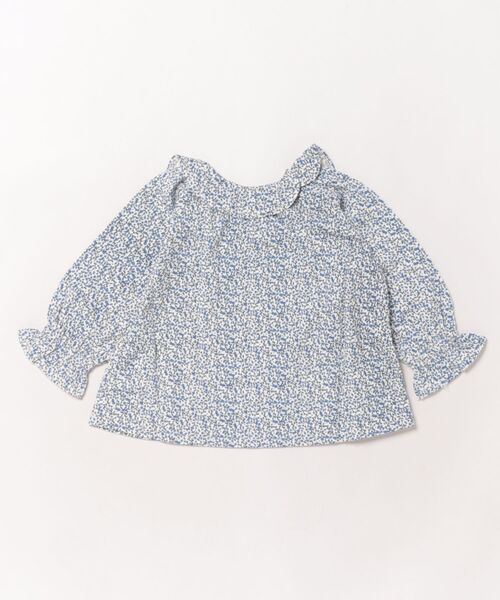 RAGMART（ラグマート）の「襟付き総柄長袖Ｔシャツ（Tシャツ/カットソー・キッズ・ブルー/レッド/イエロー・70cm/80ｃｍ/95cm/90cm）」の4枚目の写真