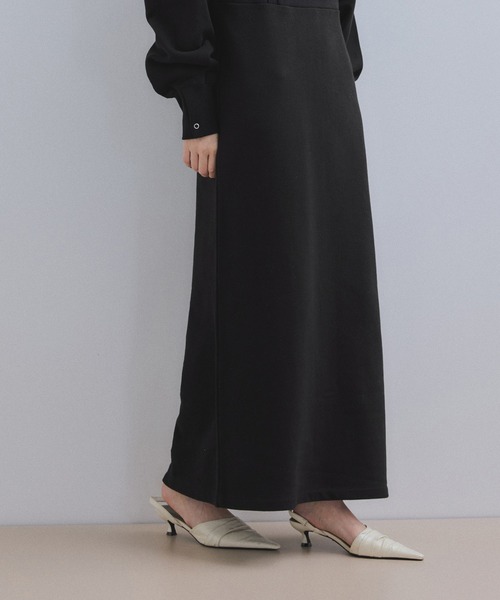 WEB限定】・【サステナブル】バルーンスリーブスウェットワンピース