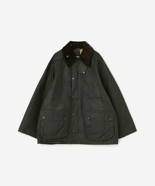 Barbour(バブアー)の「Barbour | BEDALE ワックスコットンブルゾン(オーバーサイズ フィット)WOMEN(カバーオール・レディース・オリーブ/ブラック・34/36)」の3枚目の写真