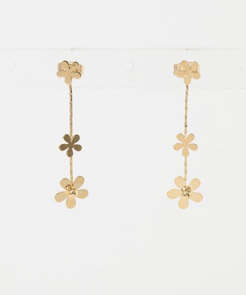 セール】ミニフラワースウィングピアス（ピアス（両耳用））｜SMELLY