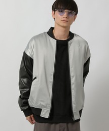 PUレザースカジャン / 589549