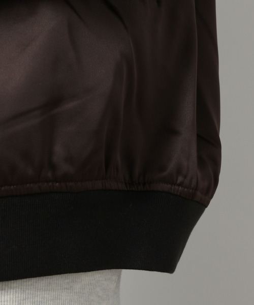 LAKOLE（ラコレ）の「PUレザースカジャン / 589549（ブルゾン・メンズ・ライトグレー/ブラウン/ブラック・LARGE/MEDIUM）」の17枚目の写真