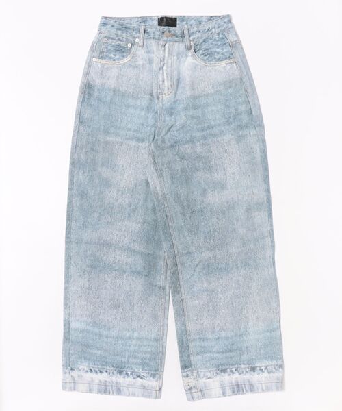 SIS(エスアイエス)の「SIS/エスアイエス/trompe-l'oei Denim Pants(デニムパンツ・レディース・ブルー・L/M)」の1枚目の写真