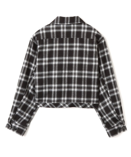 atmos pink(アトモスピンク)の「atmos pink Plaid Jacket / アトモス ピンク プレイド ジャケット(その他アウター・レディース・オレンジ/グリーン/ブラック・FREE)」の9枚目の写真