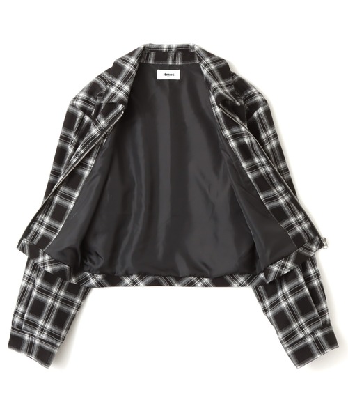 atmos pink(アトモスピンク)の「atmos pink Plaid Jacket / アトモス ピンク プレイド ジャケット(その他アウター・レディース・オレンジ/グリーン/ブラック・FREE)」の8枚目の写真