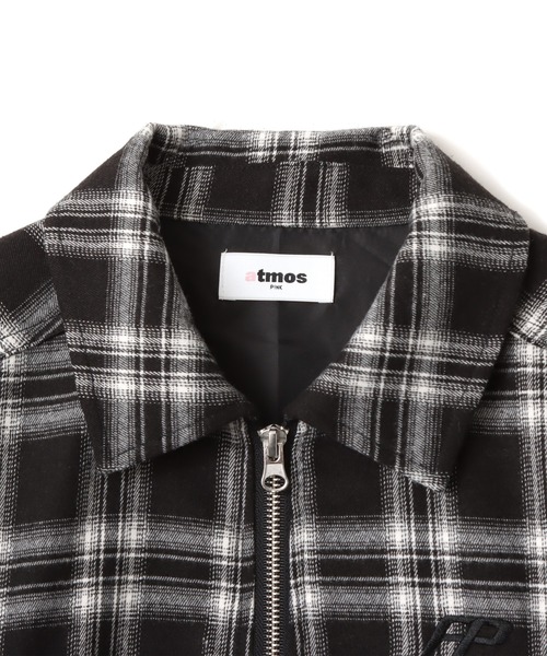 atmos pink(アトモスピンク)の「atmos pink Plaid Jacket / アトモス ピンク プレイド ジャケット(その他アウター・レディース・オレンジ/グリーン/ブラック・FREE)」の5枚目の写真